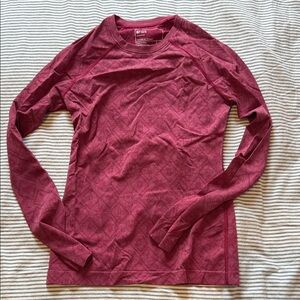 Figs Seamless Underscrub in Cranberry